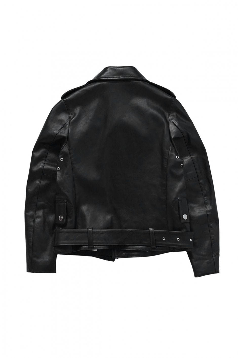 Nigel Cabourn woman - MORTORCYCLE LEATHER JACKET - BLACK