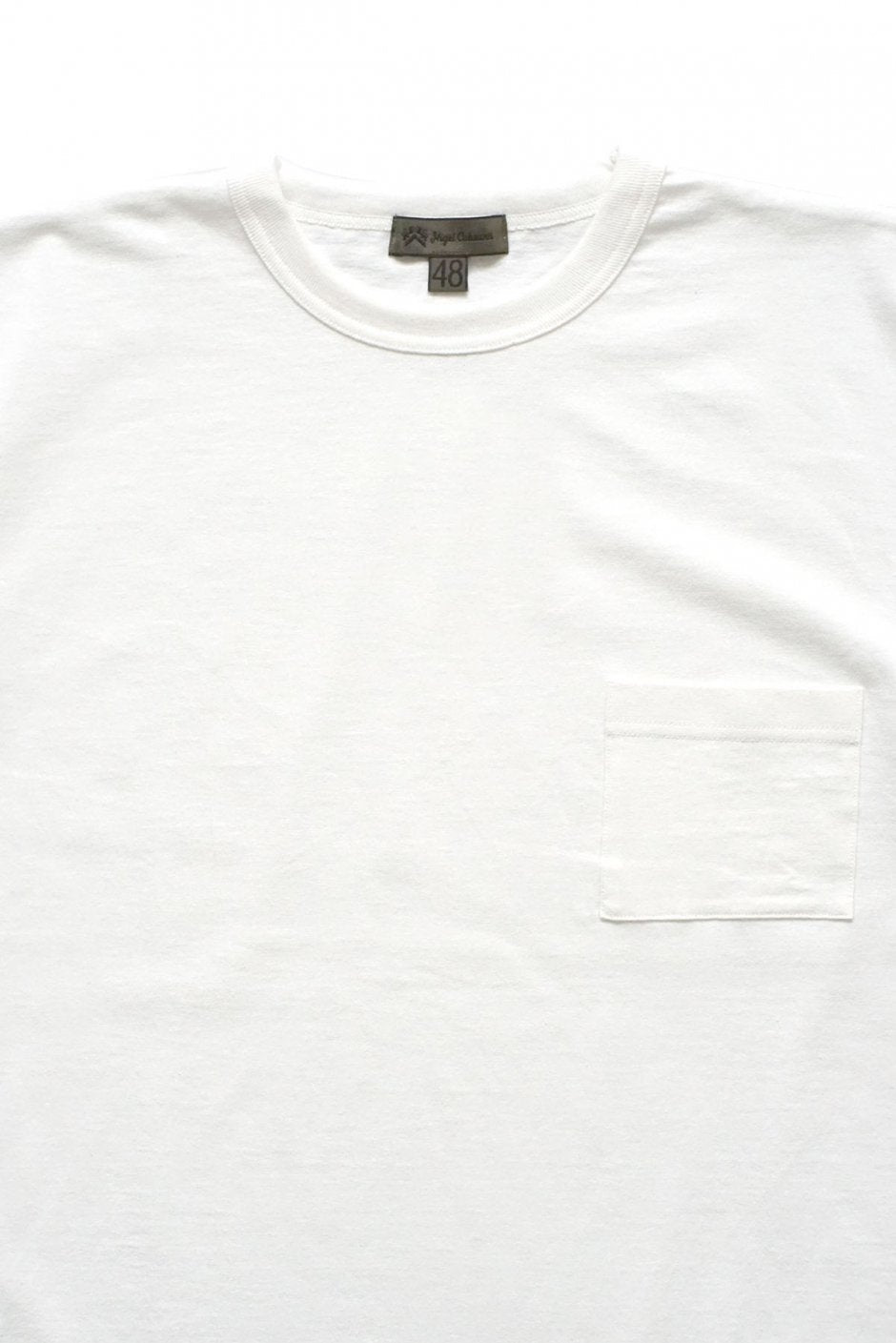 NIGEL CABOURN - WIDE T-SHIRT SOLID - WHITE