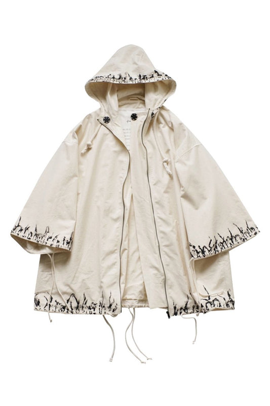 toogood - THE EXPLORER COAT - HAND PAINTED CALICO - RAW