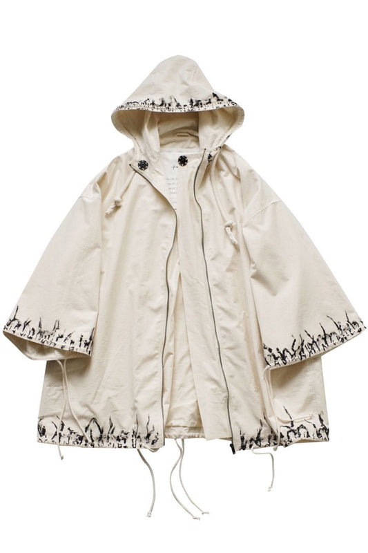 toogood - THE EXPLORER COAT - HAND PAINTED CALICO - RAW