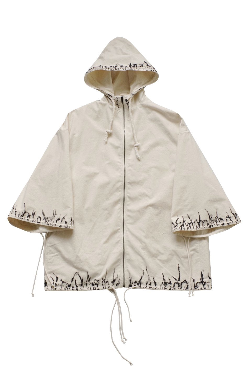 toogood - THE EXPLORER COAT - HAND PAINTED CALICO - RAW