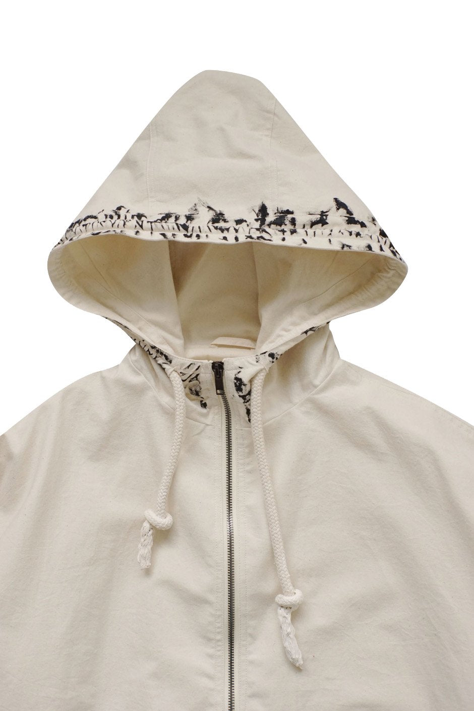 toogood - THE EXPLORER COAT - HAND PAINTED CALICO - RAW