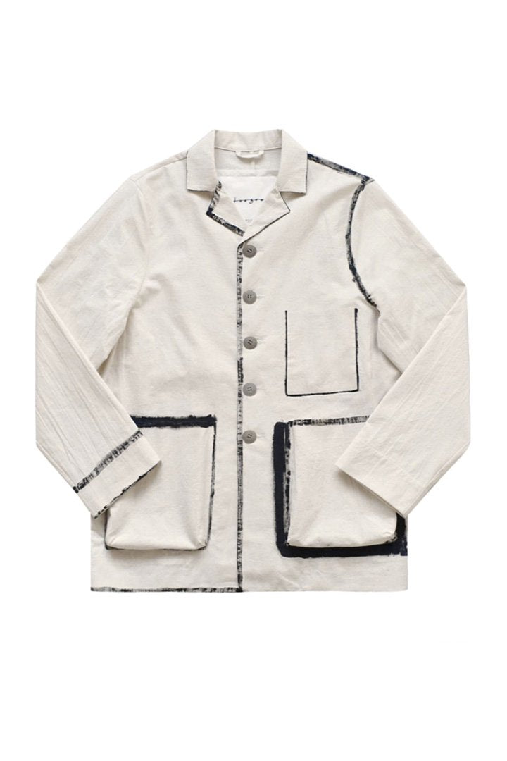 toogood - THE PHOTOGRAPHER JACKET - HAND PAINTED CALICO - RAW