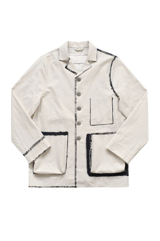 toogood - THE PHOTOGRAPHER JACKET - HAND PAINTED CALICO - RAW