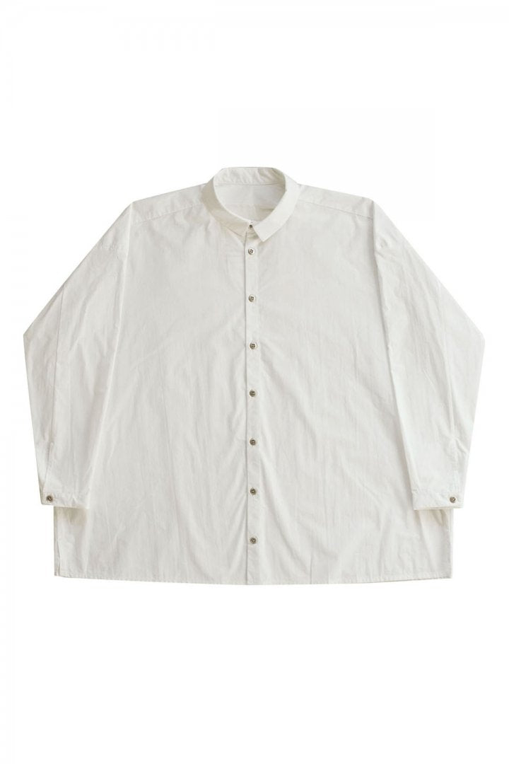 toogood - THE DRAUGHTSMAN SHIRT - COTTON PERCALE - MILK