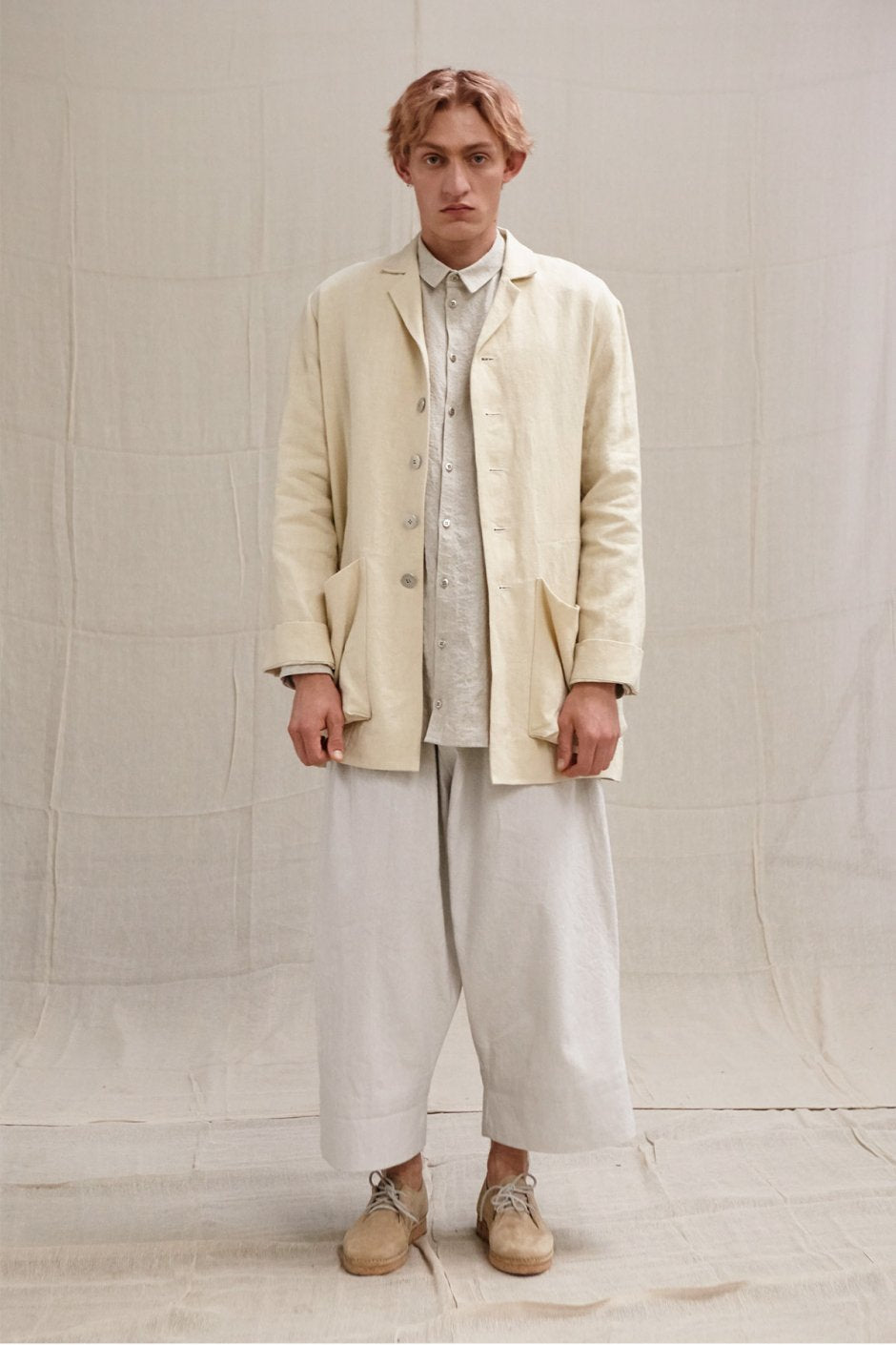 toogood - THE DRAUGHTSMAN SHIRT - COTTON PERCALE - MILK