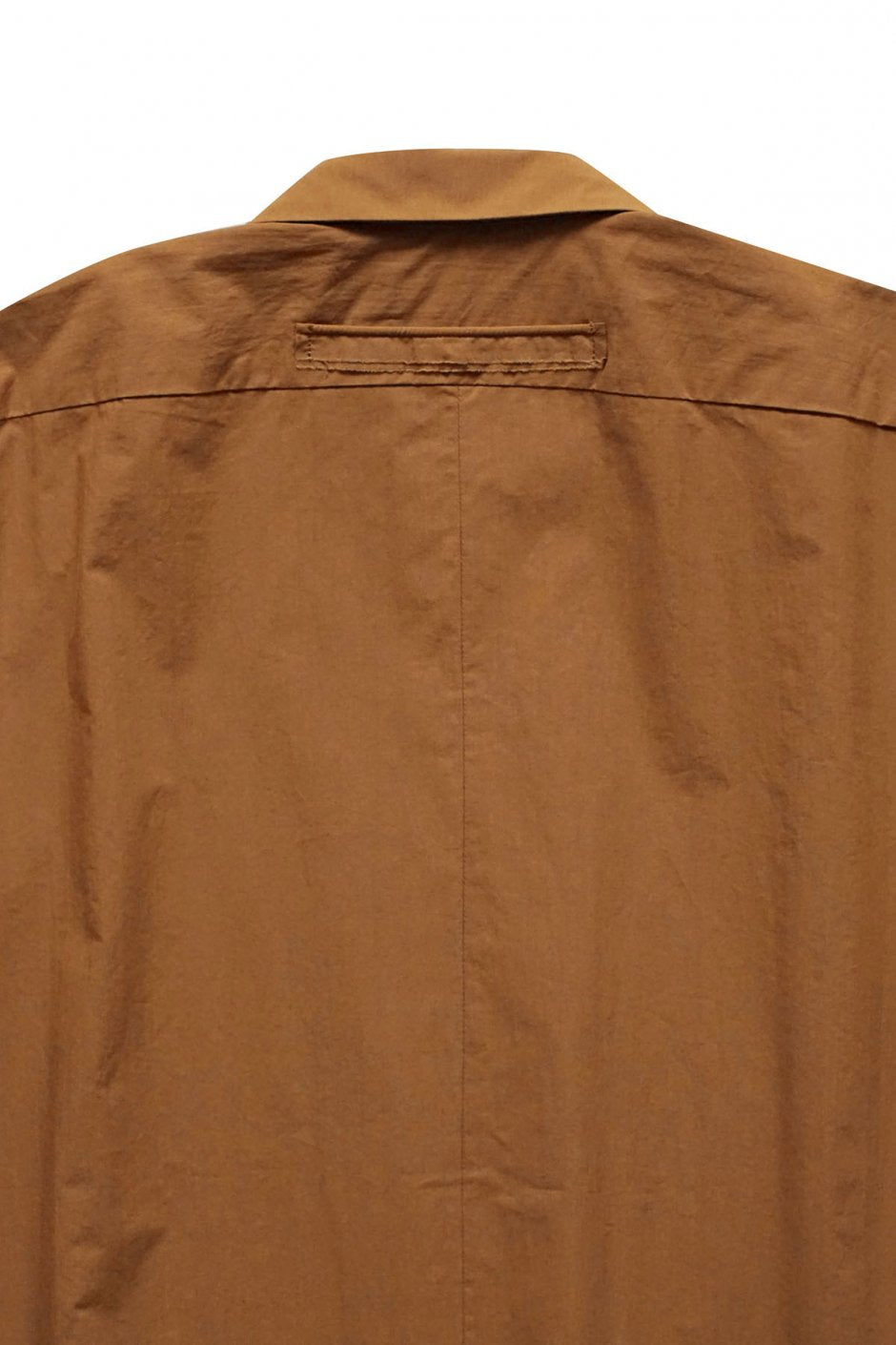 toogood - THE DRAUGHTSMAN SHIRT - COTTON PERCALE - BOX BROWN