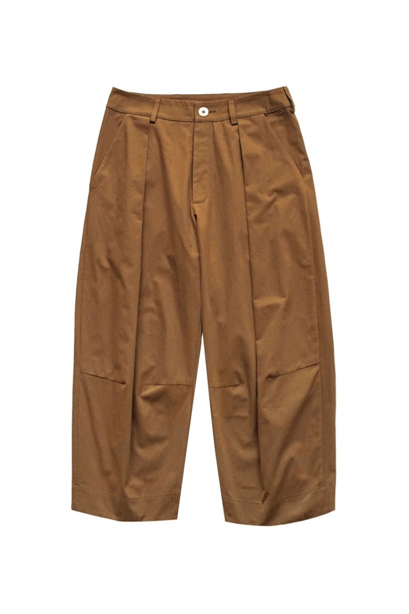 toogood - THE TINKER TROUSER - PLAIN COTTON - BOX BROWN