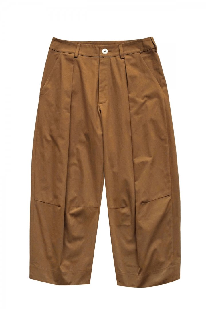 toogood - THE TINKER TROUSER - PLAIN COTTON - BOX BROWN