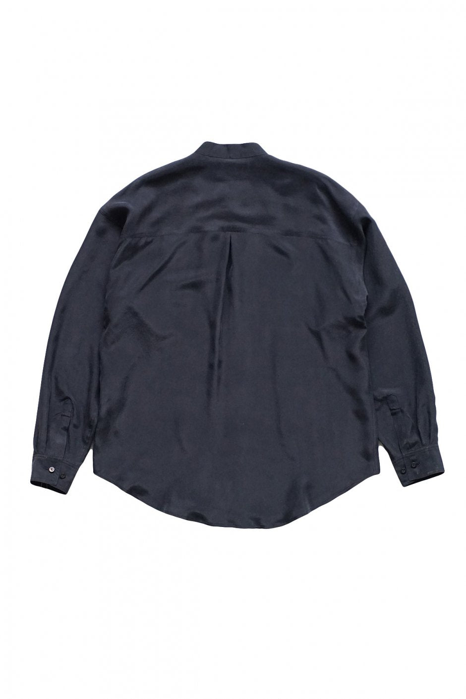 humoresque - MEN'S STAND COLLAR SHIRT - NAVY