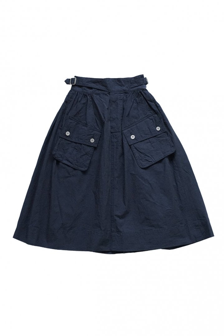 Nigel Cabourn woman - FATIGUE DETAIL SKIRT - NAVY