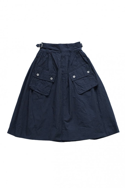 Nigel Cabourn woman - FATIGUE DETAIL SKIRT - NAVY