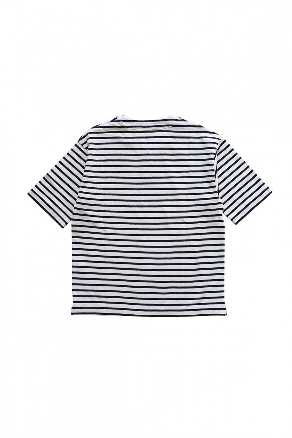 OLD JOE - SLEEPING UNDER SHIRTS (SHORT SLEEVE) - RAW WHITE x NAVY