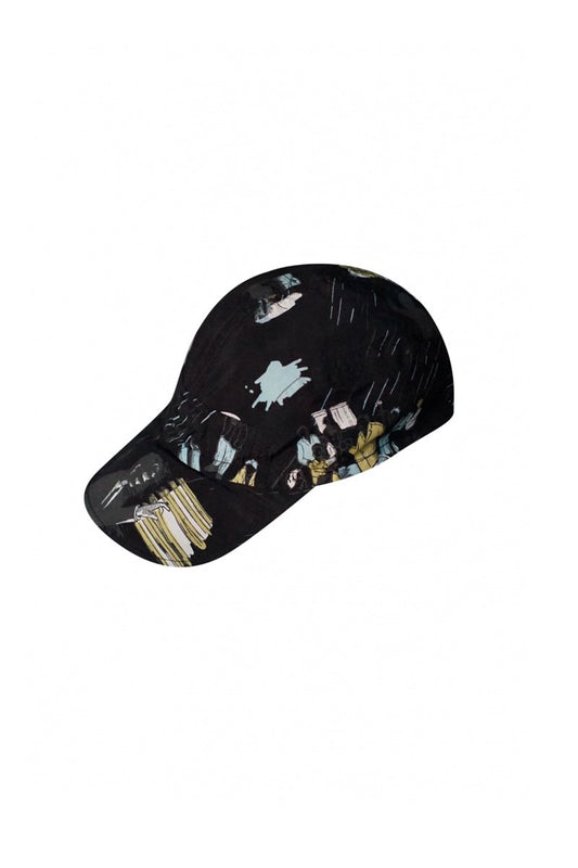 Porter Classic - “FILM NOIR” ALOHA CAP - BLACK