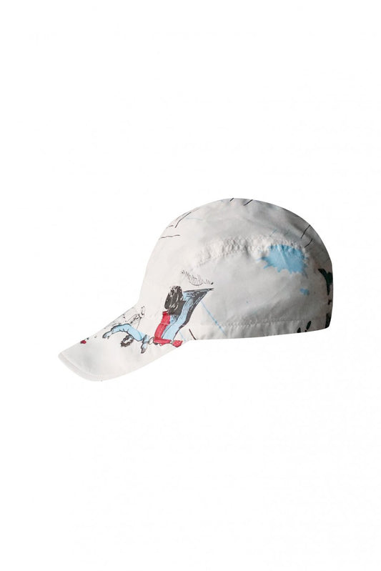 Porter Classic - “FILM NOIR” ALOHA CAP - WHITE