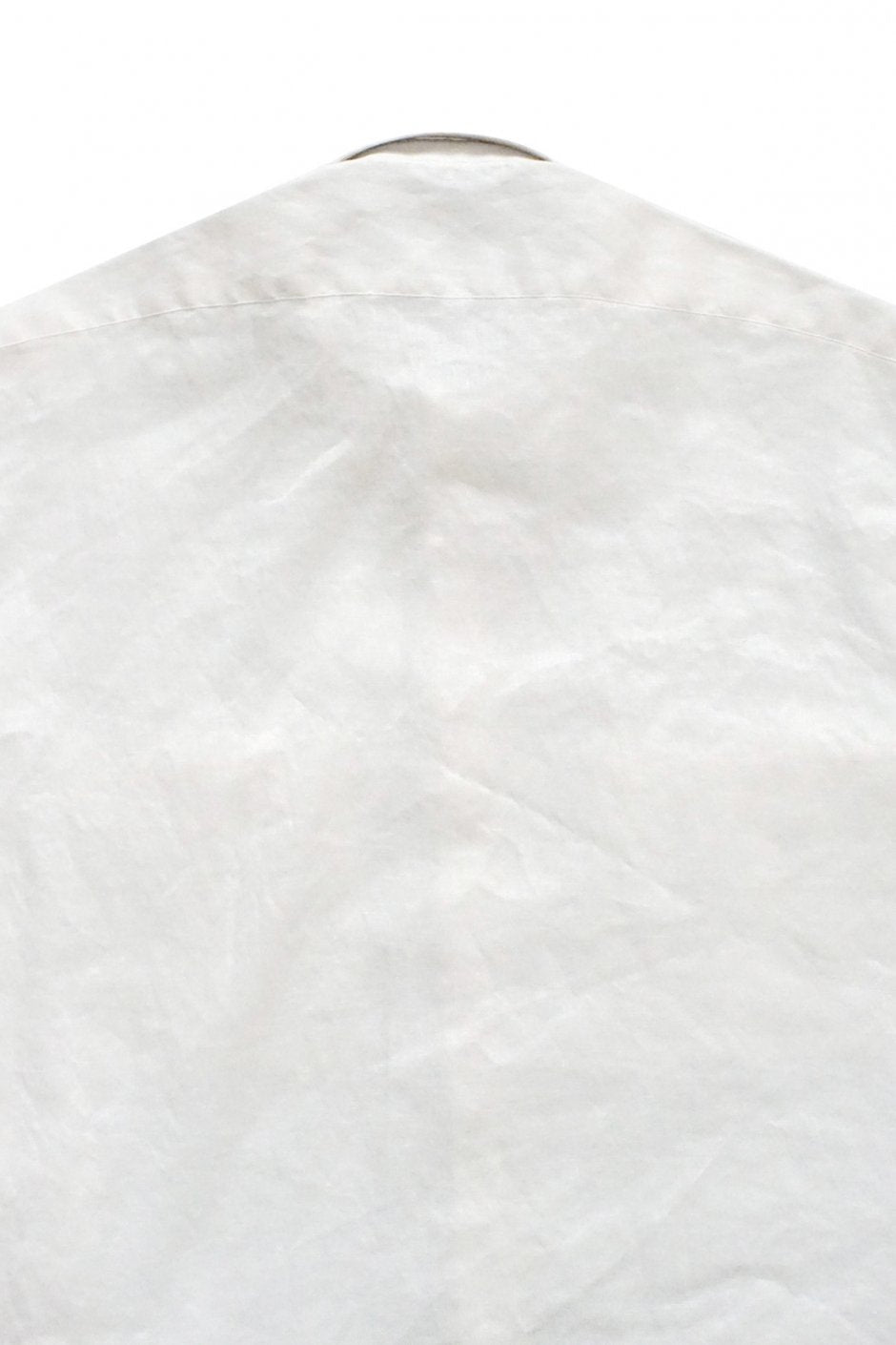 Porter Classic - ROLL UP LINEN SHIRT - WHITE