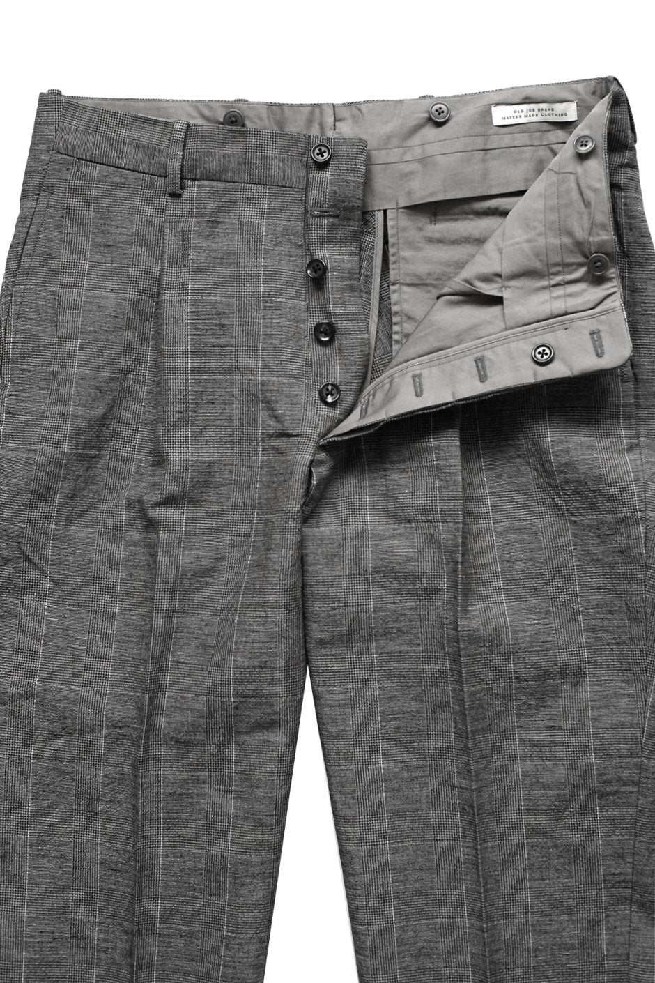 OLD JOE - ARTISAN SACK TROUSER - GLEN CHECK