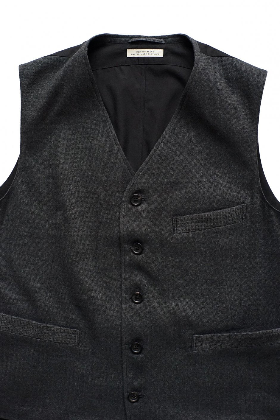 OLD JOE - ARTISAN SACK VEST - BASKET HERRINGBONE