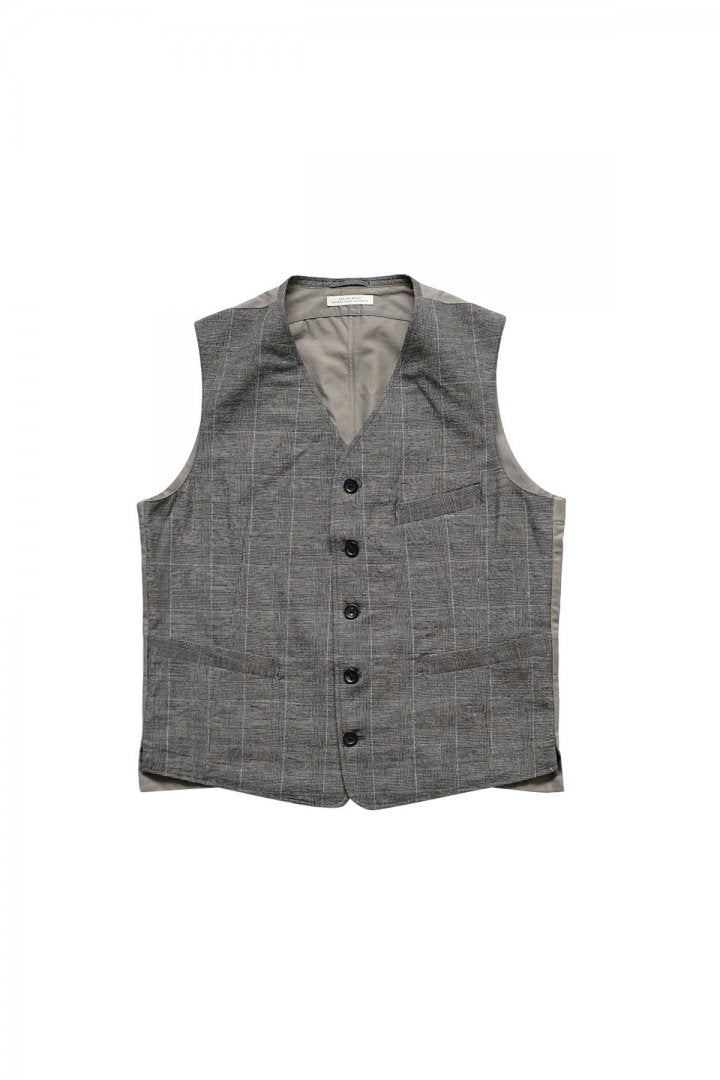 OLD JOE - ARTISAN SACK VEST - GLEN CHECK