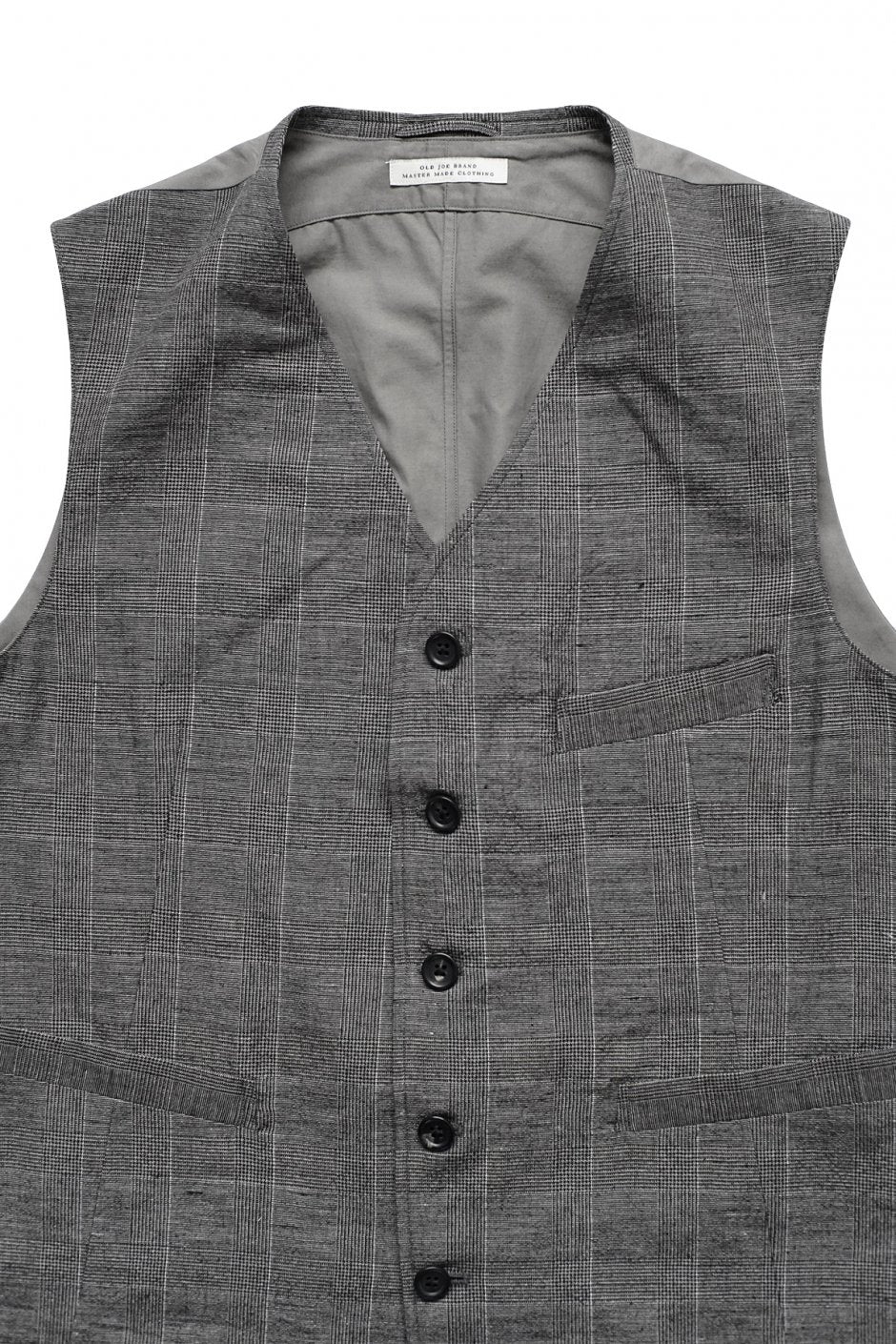 OLD JOE - ARTISAN SACK VEST - GLEN CHECK