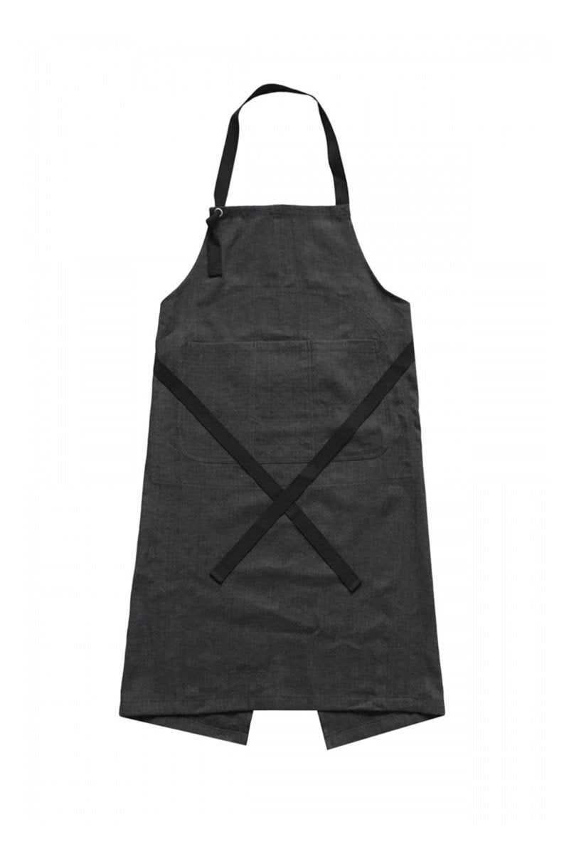 OLD JOE - HOME SEWING ATLIER APRON - BASKET HERRINGBONE