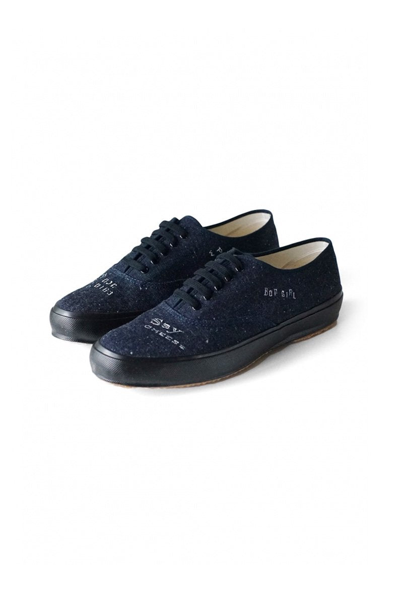 OLD JOE ★★★ - EXCLUSIVE NARROW DECK SHOES - NEP INDIGO - US9 - #4