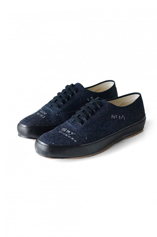 OLD JOE ★★★ - EXCLUSIVE NARROW DECK SHOES - NEP INDIGO - US9 - #4