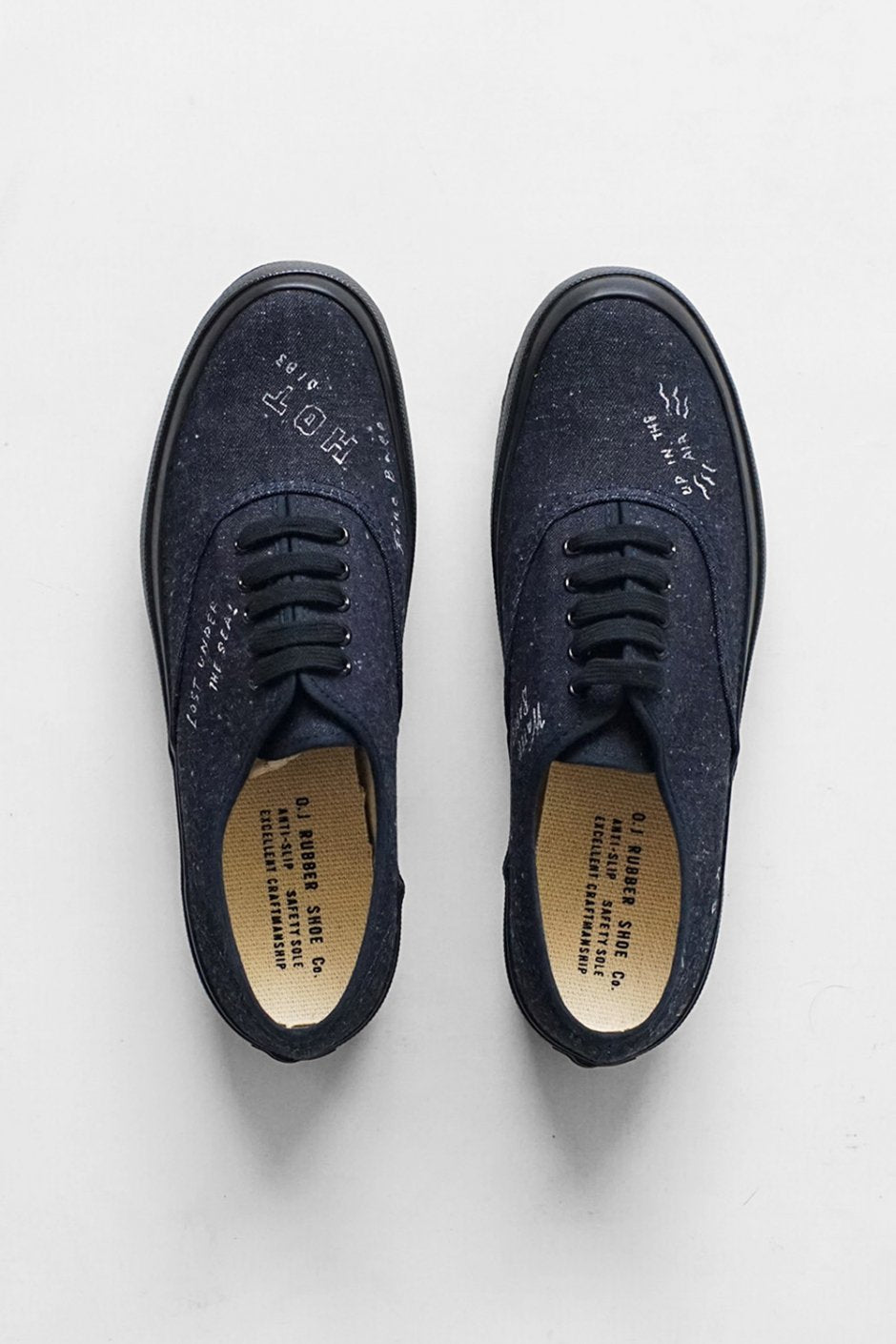 WRYHT ★★★ - EXCLUSIVE NARROW DECK SHOES - NEP INDIGO - US5 - #34