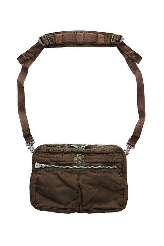 Porter Classic ★★★ - SUPER NYLON SHOULDER BAG (M) - GOLDEN BROWN EXCLUSIVE