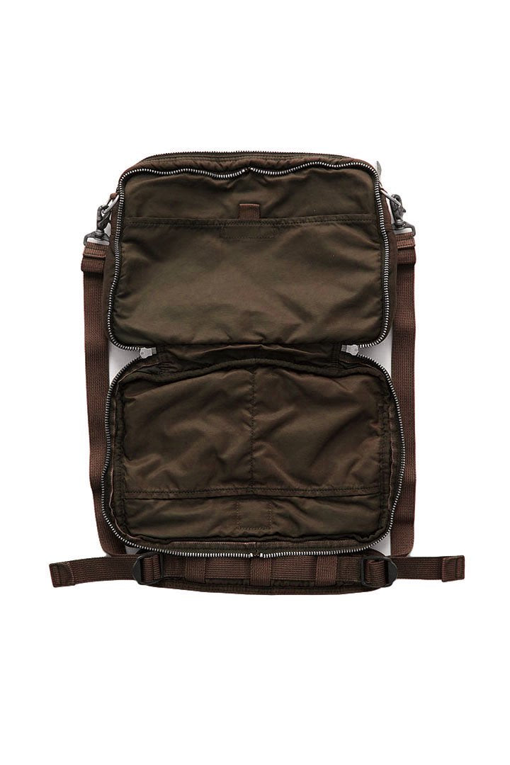 Porter Classic ★★★ - SUPER NYLON SHOULDER BAG (M) - GOLDEN BROWN EXCLUSIVE