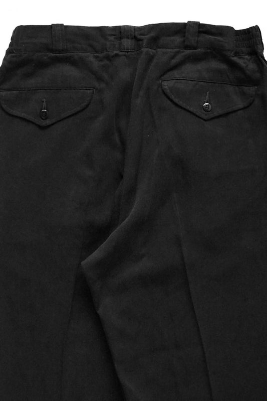 OLD JOE -FRONT TUCK ARMY TROUSER - GRAPHITE