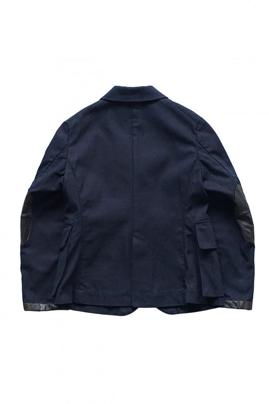 Nigel Cabourn woman - SHORT MALLORY JACKET - NAVY