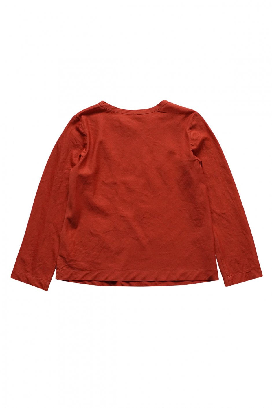 Nigel Cabourn woman - CHIFFON SHIRT - ORANGE