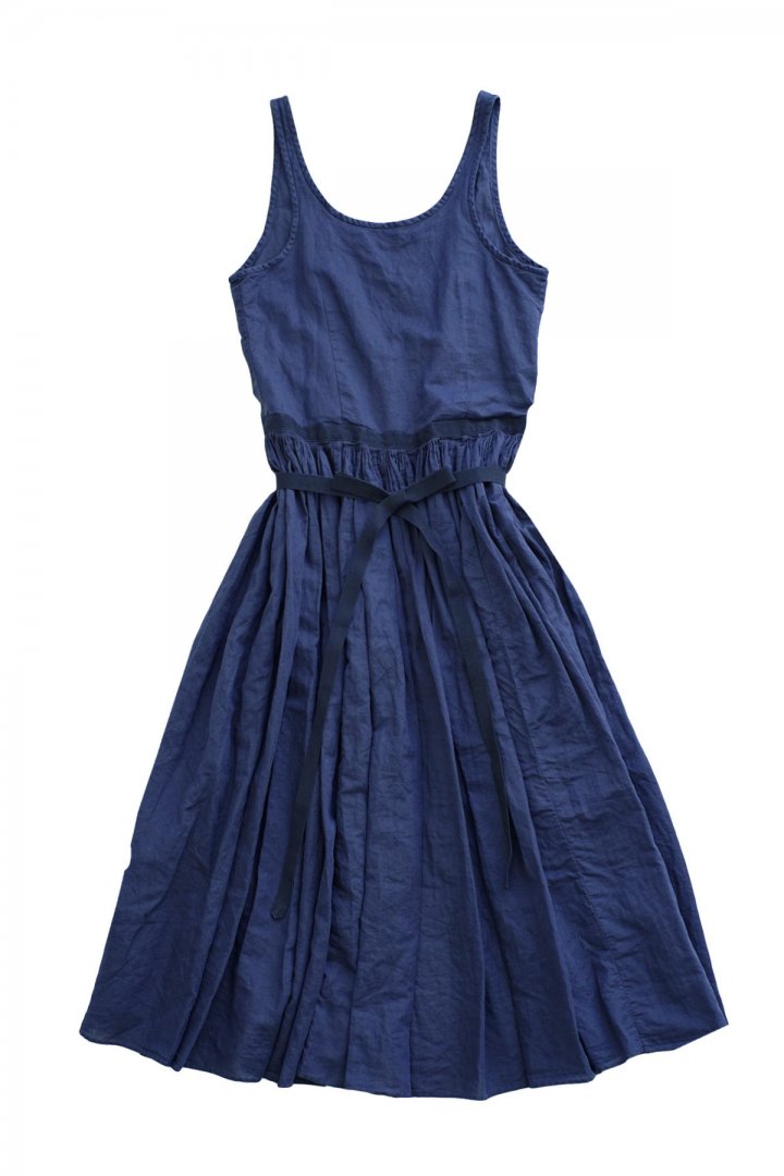 Nigel Cabourn woman - APRON DRESS - NAVY