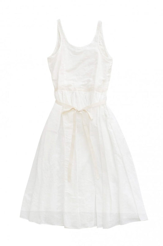 Nigel Cabourn woman - APRON DRESS - WHITE