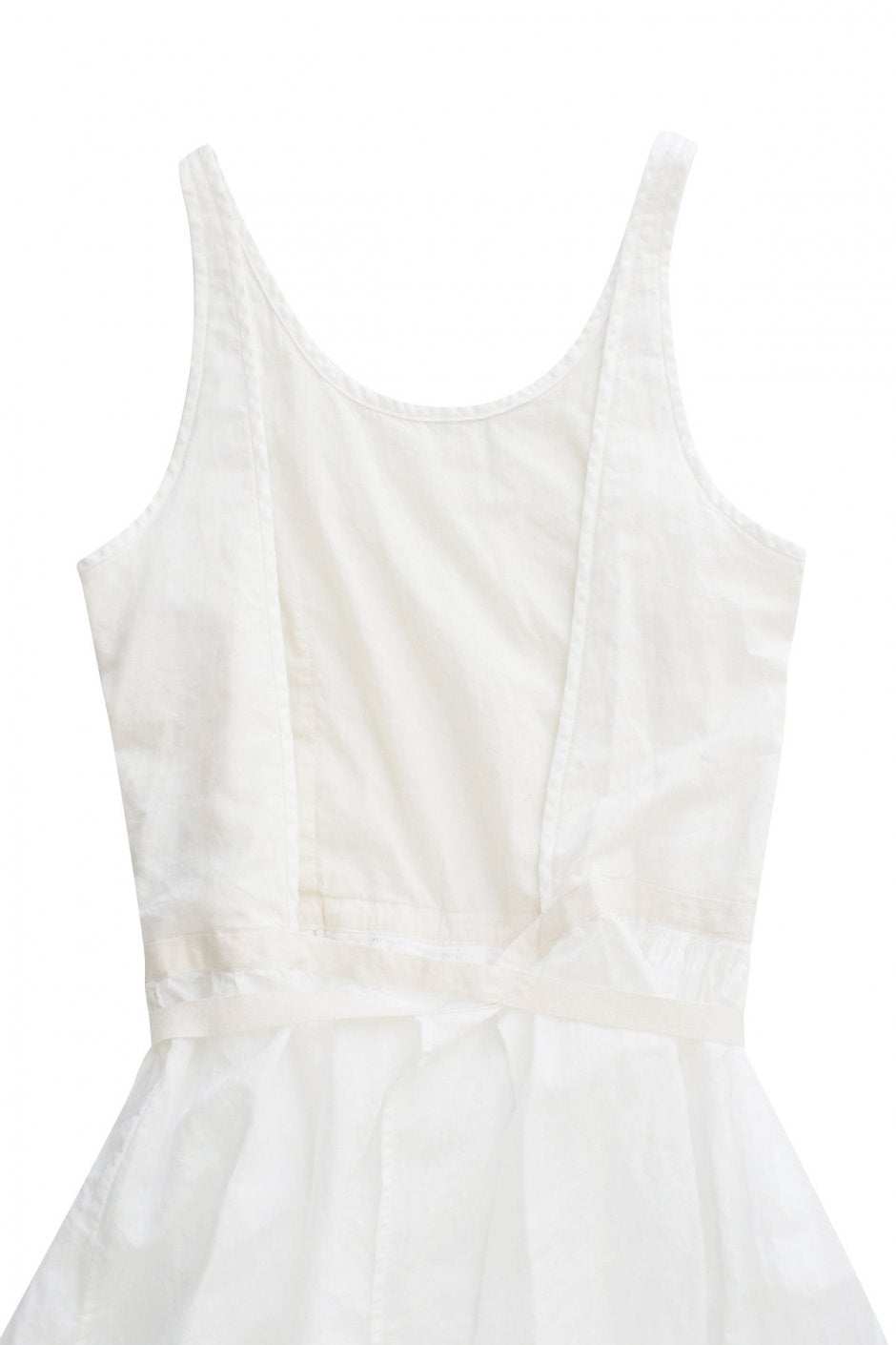 Nigel Cabourn woman - APRON DRESS - WHITE