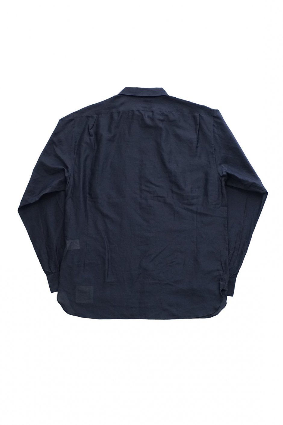 OLD JOE - SIMPLE SMALL COLLAR SHIRTS - NAVY