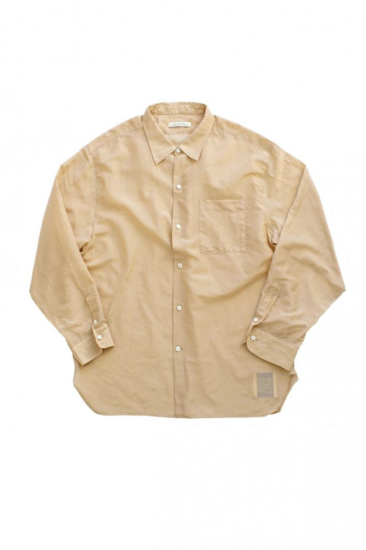 OLD JOE - SIMPLE SMALL COLLAR SHIRTS - BISQUE