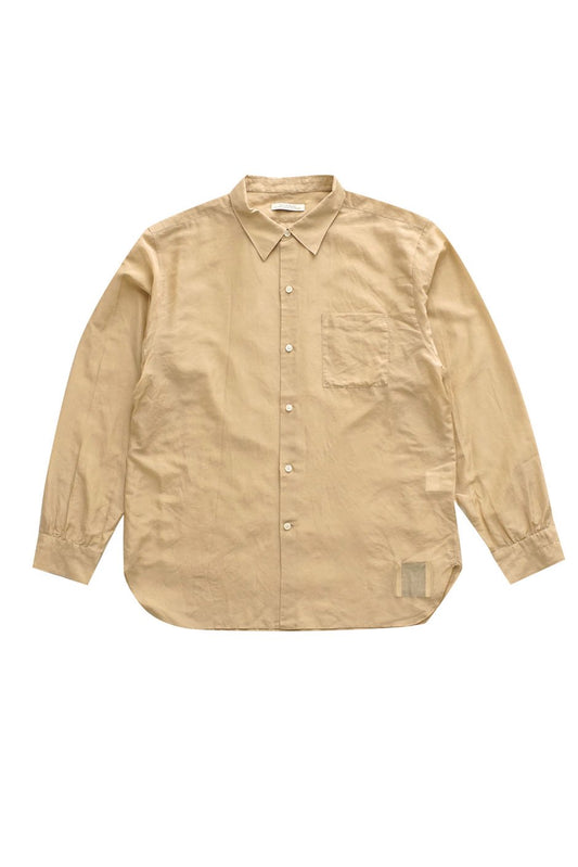 OLD JOE - SIMPLE SMALL COLLAR SHIRTS - BISQUE