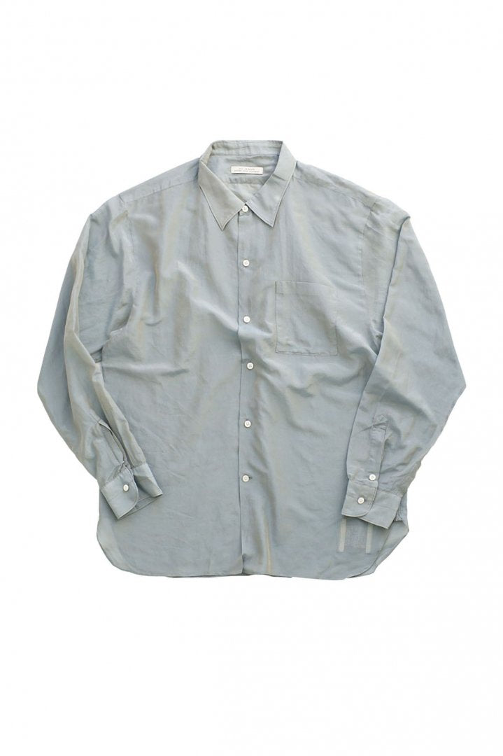 OLD JOE - SIMPLE SMALL COLLAR SHIRTS - OPALINE