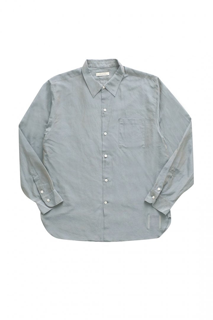 OLD JOE - SIMPLE SMALL COLLAR SHIRTS - OPALINE