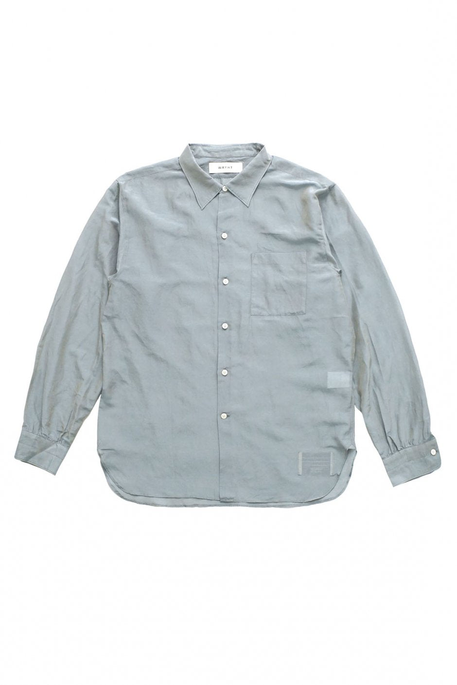 WRYHT - SIMPLE SMALL COLLAR SHIRTS - OPALINE