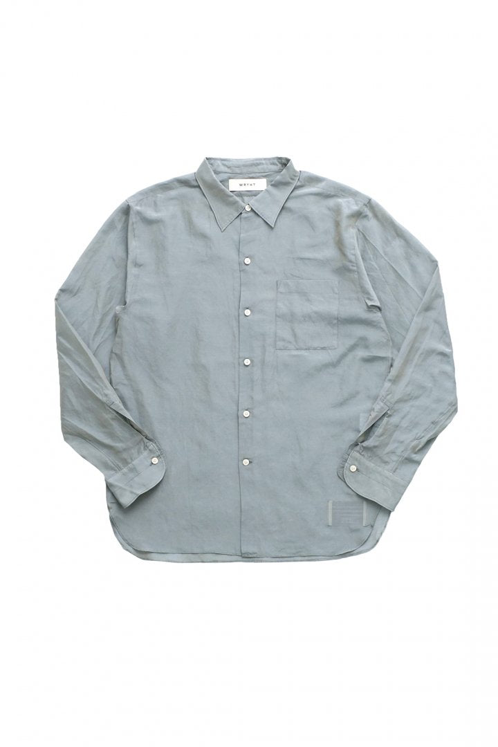 WRYHT - SIMPLE SMALL COLLAR SHIRTS - OPALINE