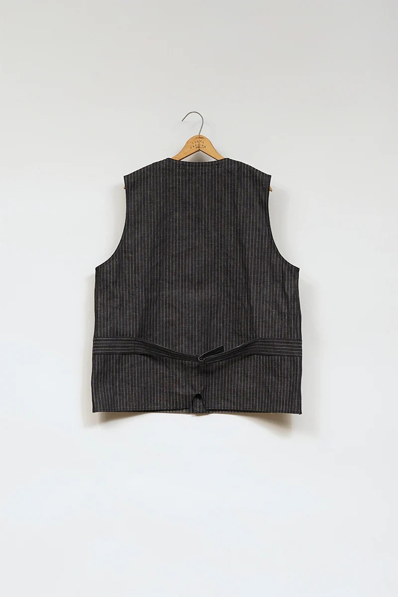 ◯ Nigel Cabourn - 30s FRENCH WORK VEST - INDIGO