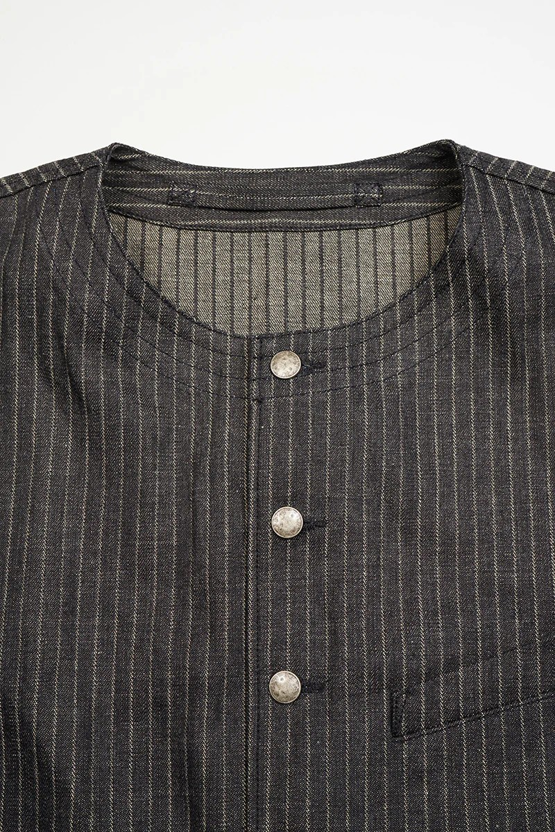 ◯ Nigel Cabourn - 30s FRENCH WORK VEST - INDIGO