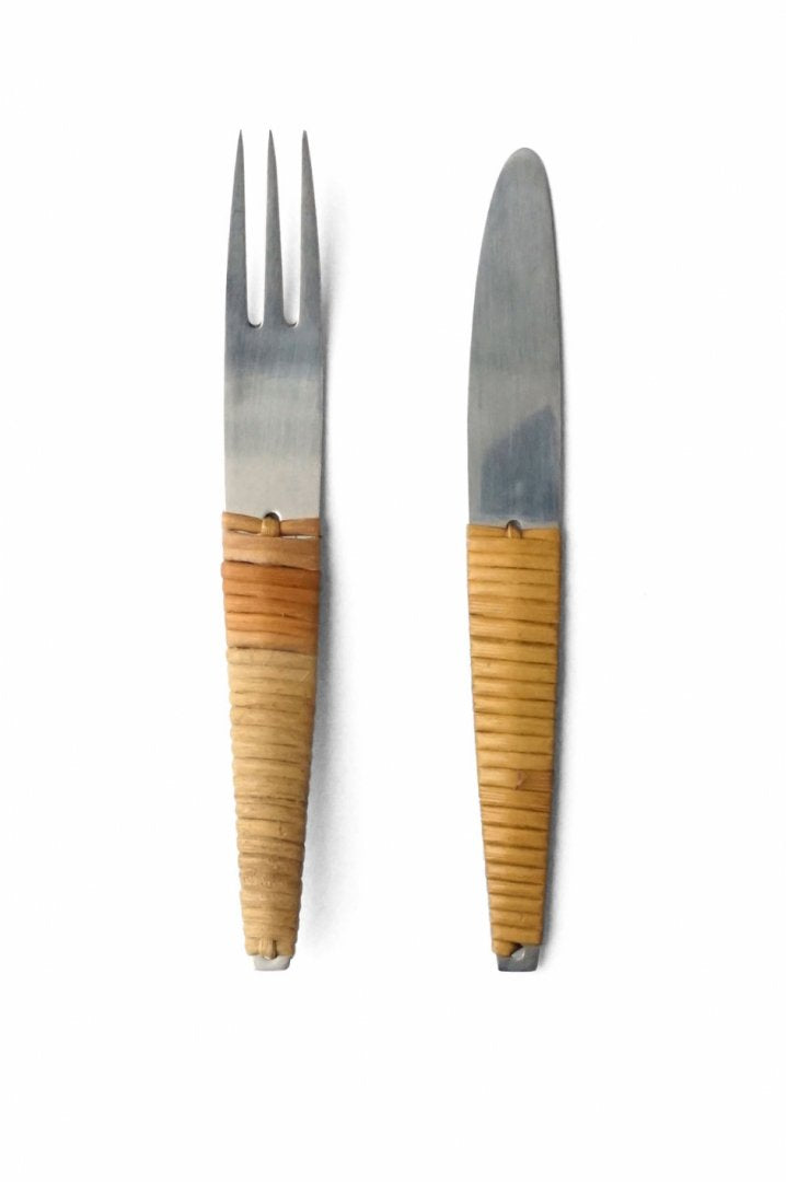 CARL AUBOCK KNIFE & FORK FOR FRUITS