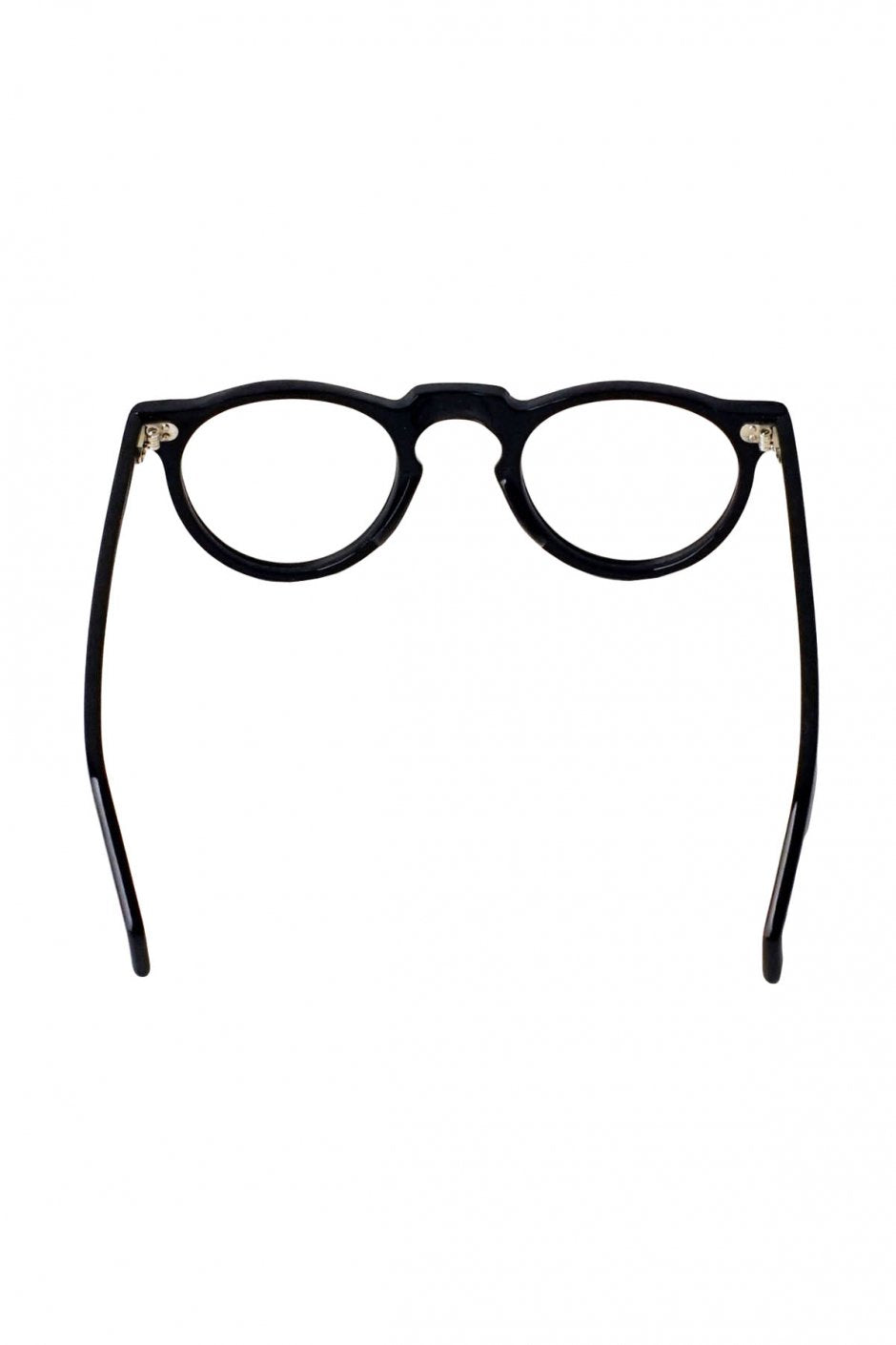 1960s FRANCE VINTAGE EYEGLASS PANTO BLACK  - OPT-248