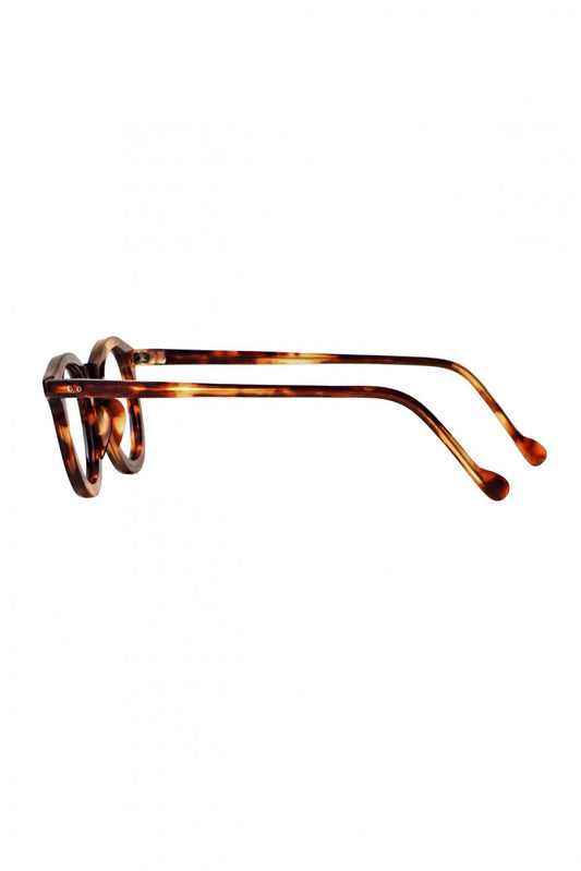 1950s FRANCE VINTAGE EYEGLASS WELLINGTON  AMBER - OPT-239