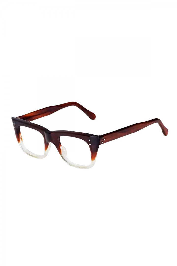 1960s BRITISH VINTAGE EYEWEAR - BROWN FADE - OPT-264