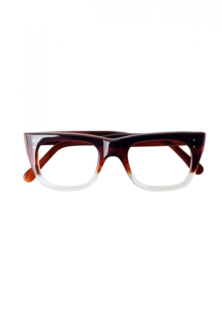 1960s BRITISH VINTAGE EYEWEAR - BROWN FADE - OPT-264